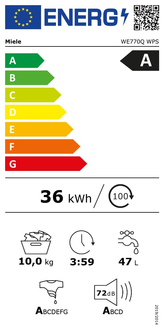 Miele WE770Q WPS PWash & 10kg Waschmaschine