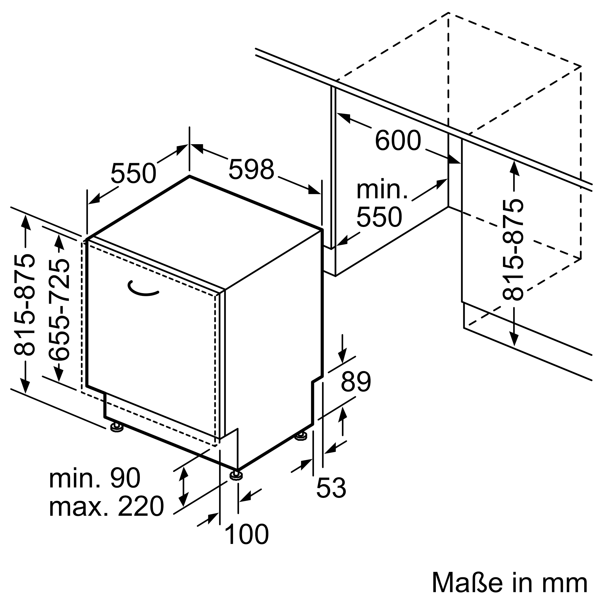 Siemens SN63HX02BD Einbaugeschirrspüler