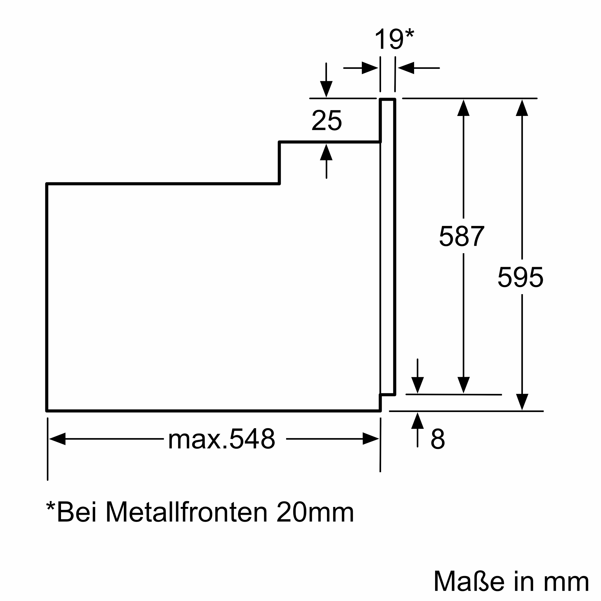 Siemens MKE2KA175 Einbau-Herd-Set mit 3fach-Teilauszug und extra Backblech