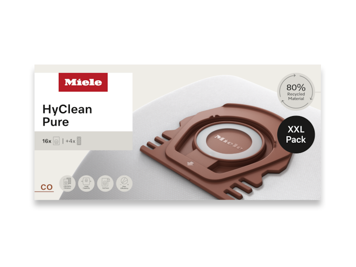 Miele CO XXL HyClean Pure / 16 Staubsaugerbeutel zum Vorteilspreis