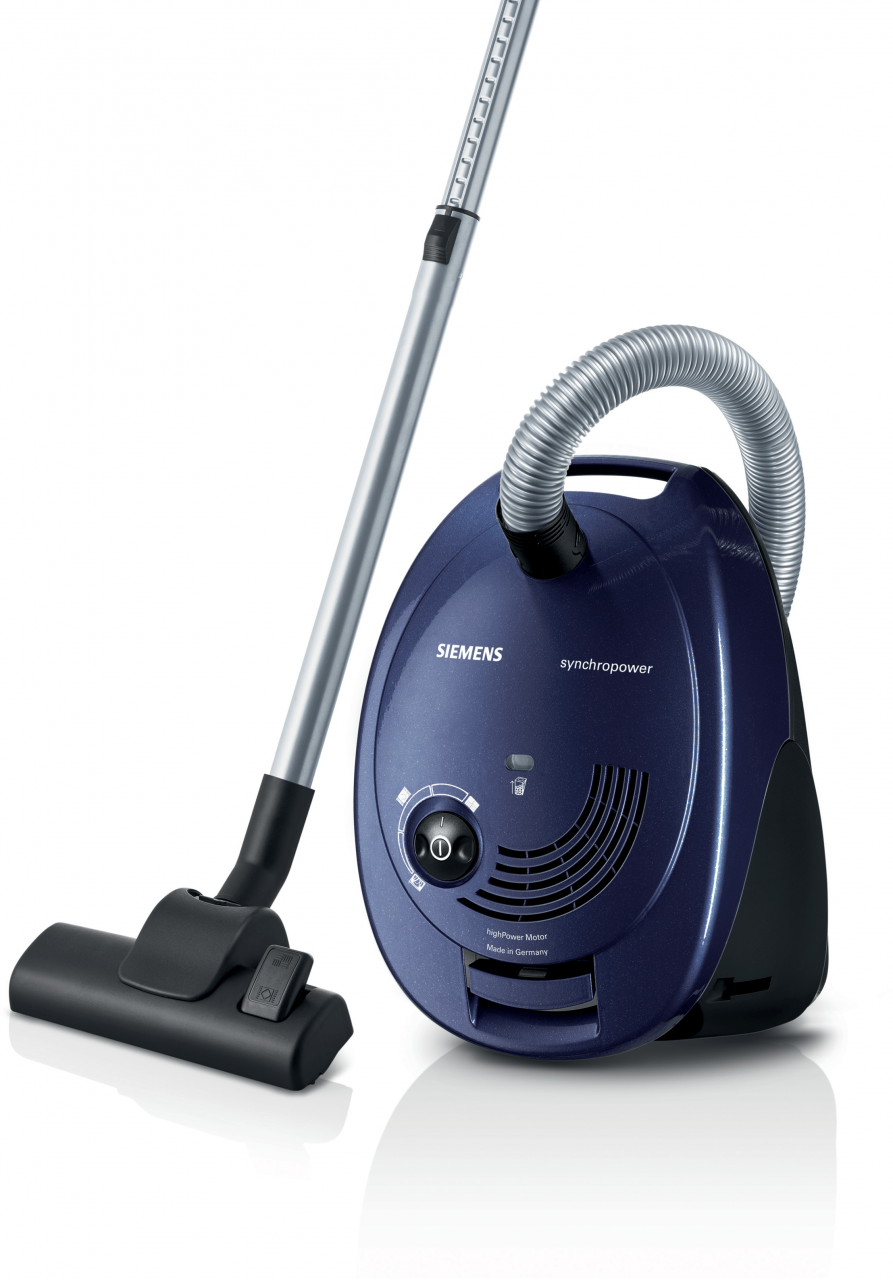 Siemens VS06A111 Bodenstaubsauger blau