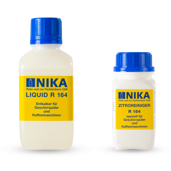NIKA R164 Liquid Entkalker für Kaffeemaschinen, Kaffeevollautomaten / Wasserkocher ...