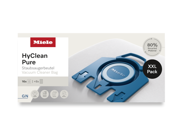 Miele GN XXL HyClean Pure / 16 Staubsaugerbeutel zum Vorteilspreis